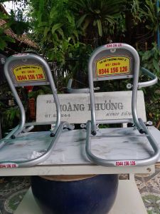 Baga phượt có lưng dựa dùng cho xe Exciter 150 | - Thiết kế chắc chắn | - Dễ dàng lắp đặt | - Chất liệu kim loại bền | - Phù hợp với xe máy | - Sử dụng cho hành lý xe máy
