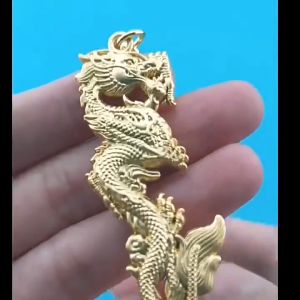 Móc khoá rồng mạ vàng DRAGON móc khóa hình Rồng bằng kim loại đẹp mạ 18k móc khóa mạ vàng chú rồng dragon 2024 móc khóa mạ vàng siêu sang trọng