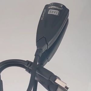 7.1 Channel Audio Sound USB to 3.5mm Jack Adapter Headset Headphone USB External Sound Card for Computer Laptop PC PS4/5