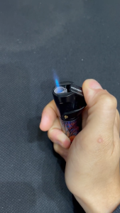 Bật lửa khò 1 tia Honest BCZ853-1 chính hãng – Nhỏ gọn kim loại chắc chắn lửa mạnh chống gió