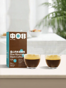 FEI CAFE | Italian Extra Strong Cold Brew Instant Black Coffee Powder