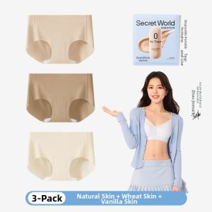 Secret World | No Mark Fitness Underwear Women Cotton Summer