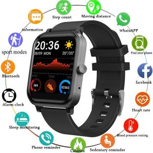 【Ready stock】Xiaomi 2025 New Smart Watch Men Women Sport Fitness Heart Rate Blood Pressure Monitoring Waterproof Watch Men SmartWatch For Android ios jam tangan perempuan jam tangan lelaki smart watch xiaomi