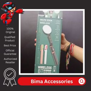 Tongsis Tripod Remote Bluetooth LED Flash Wireless Selfie Stick 3in1