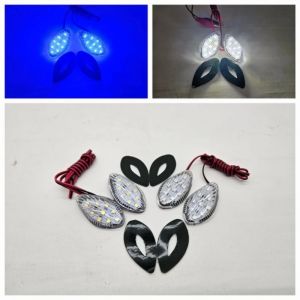 Sen tempel oval mini/lampu sen mini model oval universal semua motor