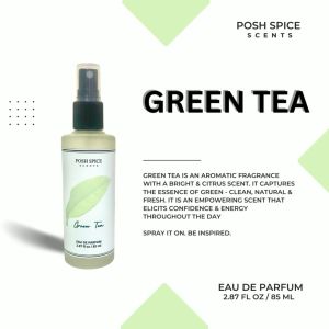 Premium Green Tea Perfume Fragrance Scent for Women 85 ml / Eau de Parfum EDP by Posh Spice