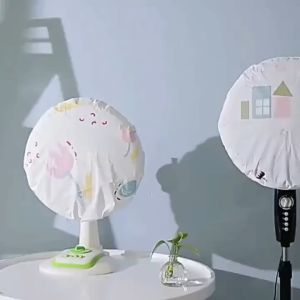 Waterproof Dustproof Round Fan Cover Electric Fan Dust Bag Cover Bag
