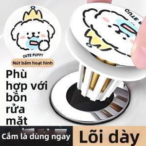 HUAZINIAO | Nút Chặn Chậu Nước Sáng Tạo Bật Lên