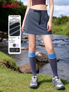 BALENO | Moisture-wicking Anti-peep A-line Short Skirt