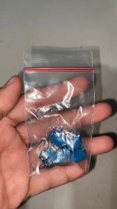 Circuitrocks Screw Terminal For Block Connector 3p 2p Plug-In 3.5mm Pitch Kf301-3p 301-3p KF 350 5PCS