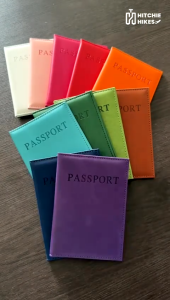 HH Waterproof Travel Holder Leather Passport Protective Pouch Case Card kalis air Pasport Sarung Perjalanan 防水旅行护照套