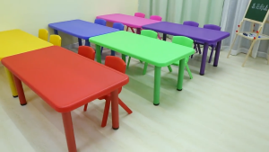 UMI 5 Colorful Kids Children Kindergarten Nersery Study Learning Table / Meja Budak Kanak Taska Tadika