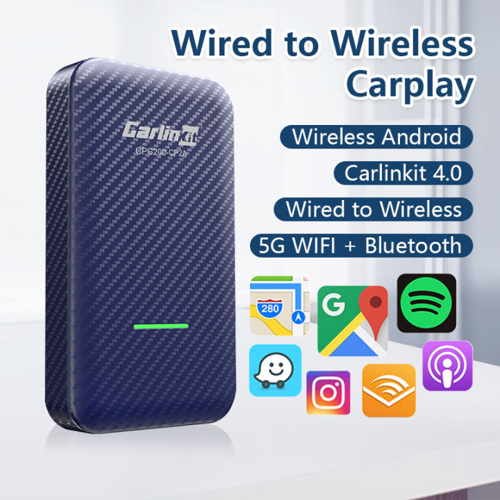 Carlinkit 4.0 Carplay Wireless Android Auto Carplay USB Wireless ...