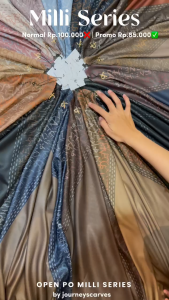 Journey Scarves MILI Series Jilbab Exslusive Akhir Tahun 2024 PROMO