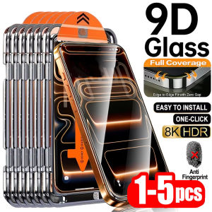 1-5Pcs Tempered Glass Screen Protector For iPhone 18 Pro Max 17 15 16e 14 Plus 13 12 Mini 11 Pro Air 8 6s 7 XS Max X XR SE Film