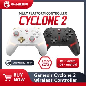 Original GameSir Cyclone 2 Wireless Controller Bluetooth Gamepad with Hall Effect for PC Switch iPhone Android Phone