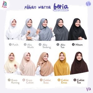 JILBAB INSTAN KAOS BERIA AFRA |