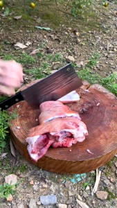 Dao Chặt Thái (Gà - Vịt) đa năng KUMA thép Nhật không gỉ - Hàng cao cấp Chính Hãng