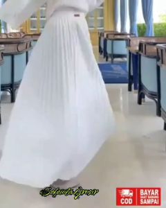 ROK PLISKET REMPEL BAHAN PREMIUM TEBAL REMAJA DAN DEWASA