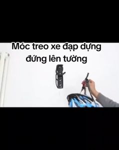 Móc treo giá đỡ treo xe đạp dựng đứng lên tường chắc chắn cho xe đạp xe đạp đua xe đạp địa hình leo núi Mai Lee