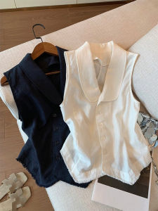 XUNZHU | Vintage Linen Sleeveless Vest