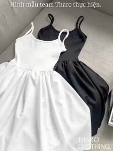 Đầm Tùng Xoè Ngắn 2 Dây Hở Lưng - Tharo Clothing [DAM00051]