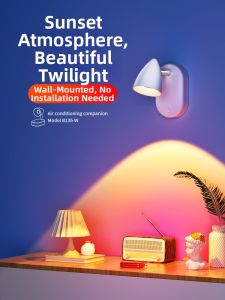 Wireless Remote Control Sunset Ambiance Background Light