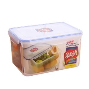 Large Capacity 5L Rectangle Plastic Microwave Safe Sealed Food Storage Container Lunch Box Freshness Preservation Box for Adults