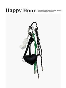 Miu Pendant Very Complex Ins Same Style Personalized Keychain Bag Ornaments Woven Bag Package Pendant Original Couple