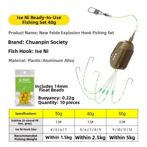 BAIXITANG | Fishing Rig Floats Bait Cage Mini Skirt Fishing Accessories