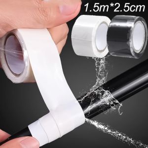 1.5M Water Pipe Silicone Leak-Tight Tape Waterproof Self-Adhesive Insulating Tape Multi-purpose Wire Hose Sealing Repair Tape