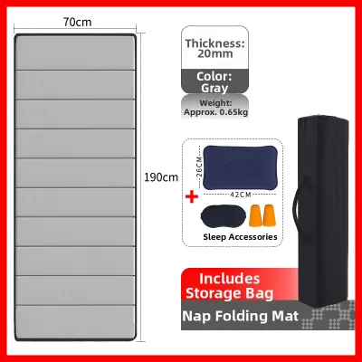 Foldable Student Nap Mat for Moisture Protection