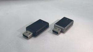  2 in 1 AI Box Smart Mini Adapter Wired to Wireless Carplay Android Auto Compatible with 99% of Cars Plug and Play