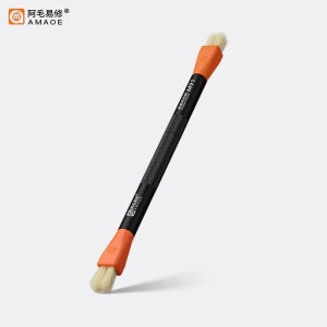 AMAOE Double-Head Replaceable Anti-Static Brush for Mobile Phone Tablet Motherboard CPU IC Cleaning Repair Tools