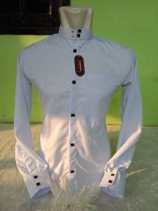 Baju koko peria dewasa lengan panjang . kemeja koko terbaru