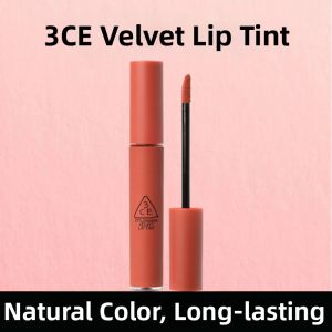 3CE | Long-lasting Velvet Matte Lip Glaze Rose Red Color