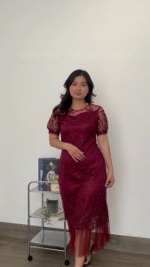 Gaun Pesta Premium: Dress Pesta Cecillia & Feodora Fashion