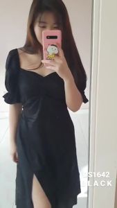 BestStore - Dress Formal Polos Slide / Dress Minimalis Wanita / Dress Formal / Dress Wanita Polos / Dress