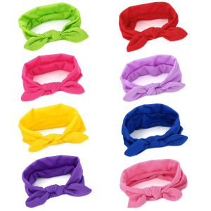 Cross-Border Butterfly Knot Fabric Headband Rabbit Ear Hair Accessories Hair Ties Headwear Fresh out Fashion Jewelry