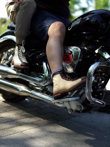 Clinch Boxing Handboots 1920s Outing Boots Imported Top Layer Cowhide Handmade Flat Heel Rubber Sole Retro Wind Style