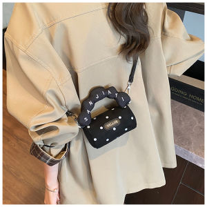 Túi Xách Tròn Bóng Mờ Thời Trang Cho Bé Gái Túi Đeo Vai Đơn Cho Chuyến Đi Túi Đeo Vai Nhỏ Bằng Vải Cotton Pha Polyester