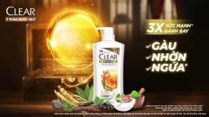 Dầu Gội Clear 9 Thảo Dược Chăm Sóc Da Đầu Yếu 630g