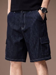 Cool Lightweight Tencel Workwear Denim Shorts