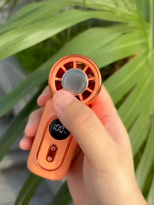 ✅2026 NEW✅JOMO Mini Fan Portable Handheld Clip Fan Rechargeable USB Fan 5 Speed 1800mAh Strong Wind