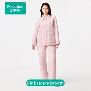 Purcotton | Flannel Padded Thermal Cotton Home Wear Set