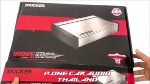 ของแท้ พร้อมส่ง POWER AMP KICKER KX8005 KX Series สุดยอดพาวเวอร์แอมพลิฟายเออร์ 5แชนเนล แอมป์อเมริกาCLASS-D 5Ch.รับประกัน 1 ปี