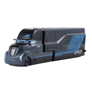 Takara Tomy | Pixar Cars Lightning McQueen Storm Jackson Mack Container Truck 1/55 Ratio Die Casting Alloy Cars Model Toys Truck Child Gifts