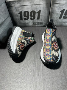 High-Top Canvas Mens Shoes 2025 Autumn New Fashion Versatile Mens Sports Casual Thick Bottom Heightening Dad Shoes