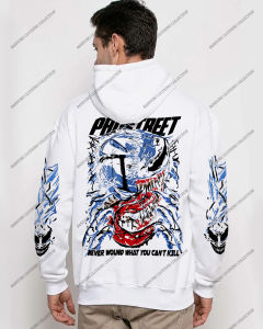 Jaket Hoodie Prostreet Venom Putih Jaket Sweater Cowok Distro / Jaket Pria Dewasa / Hoodie Keren Prostreet Pria / Jaket Sweater Cowok Terbaru 2022 Keren Gaya