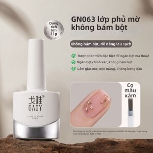GAOY | Phụ Kiện Móng Tay Bột Kính Màu Vàng Sâm Banh Siêu Sáng